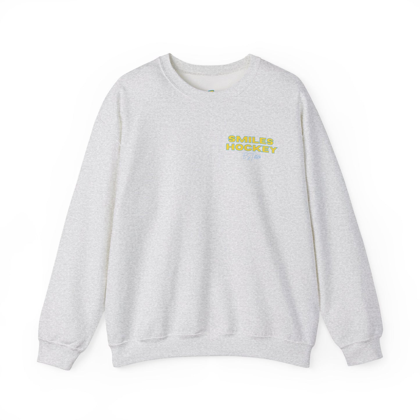 (3) Adult - Smiles Hockey Streetwear Crewneck Sweatshirt