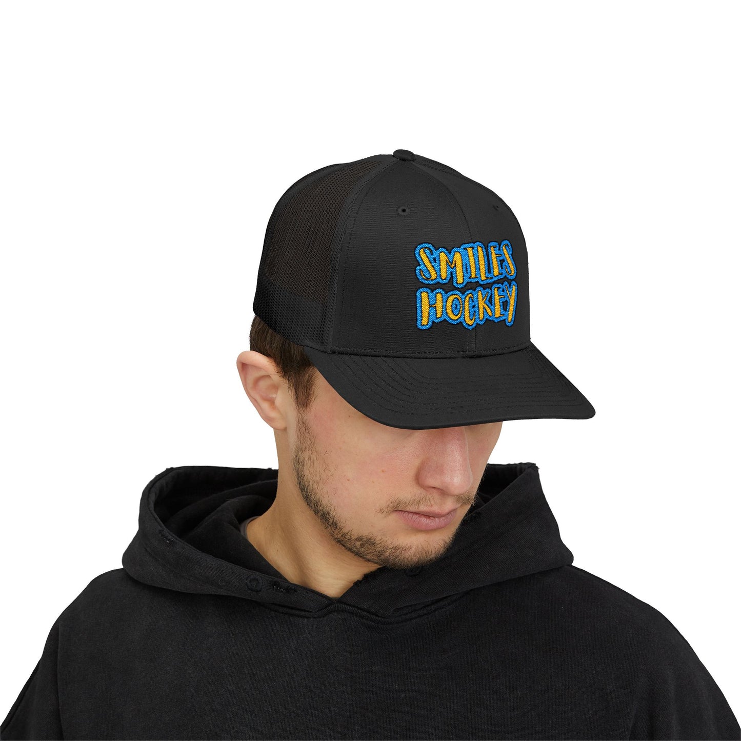 (4) Accessories - Smiles Hockey Snapback Trucker Cap